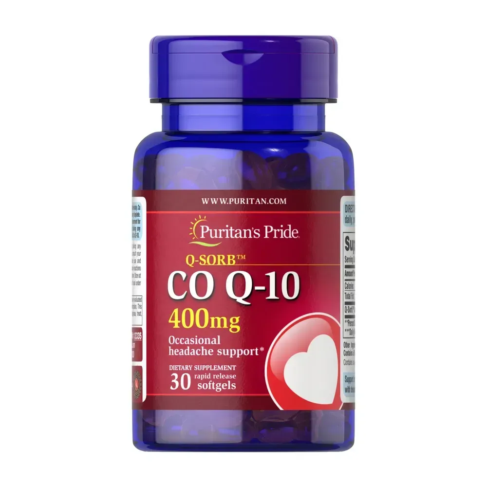 Q-SORB™ Co Q-10 400mg - 30 softgels