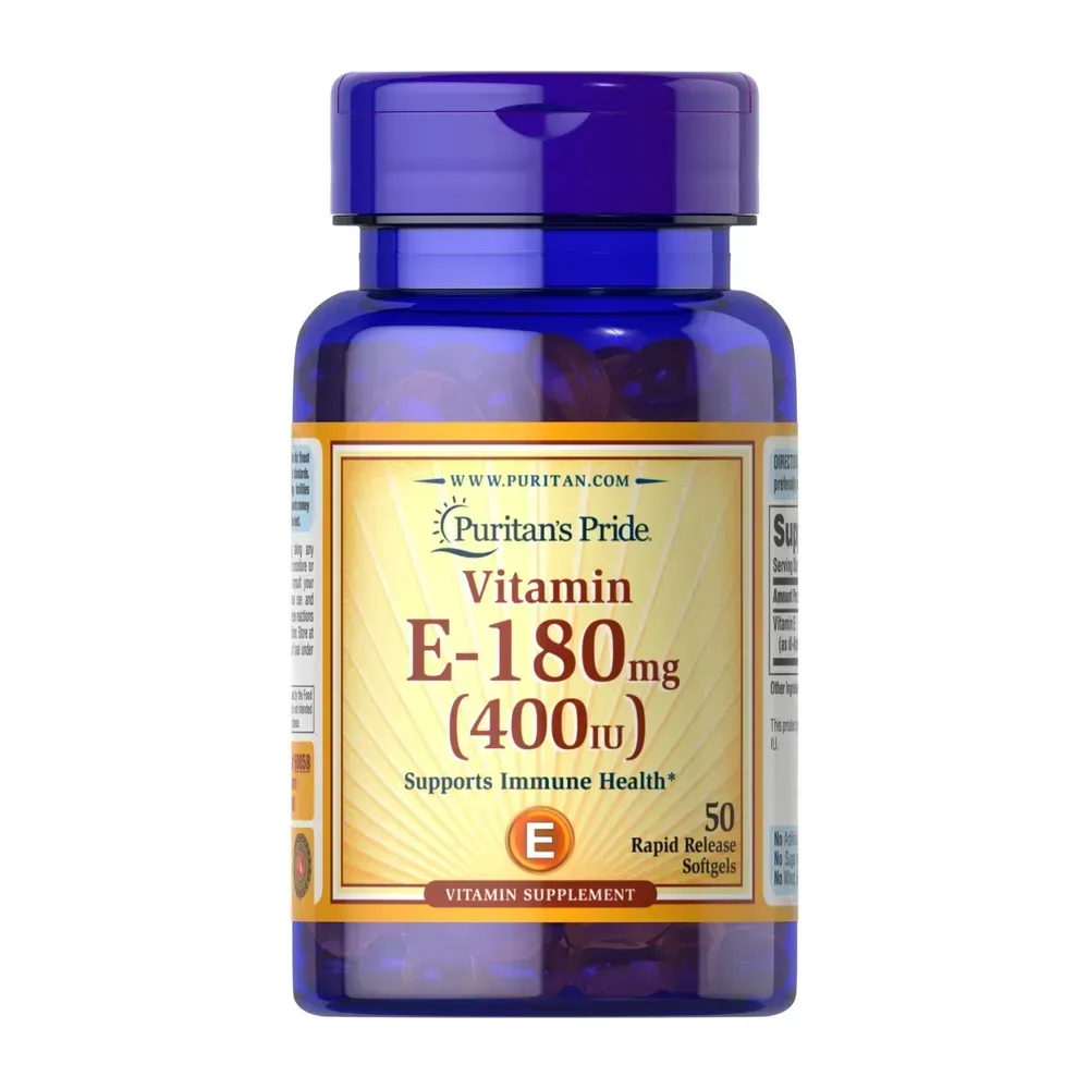 Vitamin E-400 IU - 50 softgels