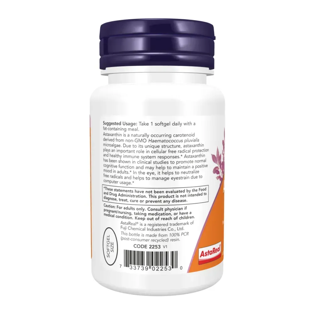 Astaxanthin 12 mg Triple Strength - 60 softgels