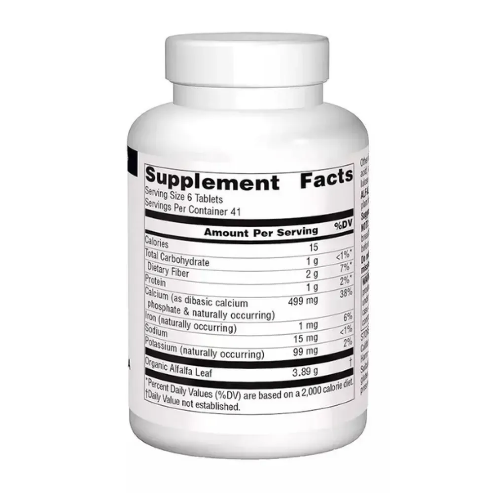 Alfalfa 648mg - 250 tabs