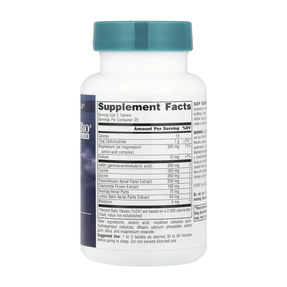 Sleep Science® NightRest™ with Melatonin - 50 tabs