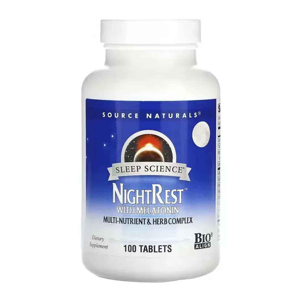 Sleep Science® NightRest™ with Melatonin - 100 tabs