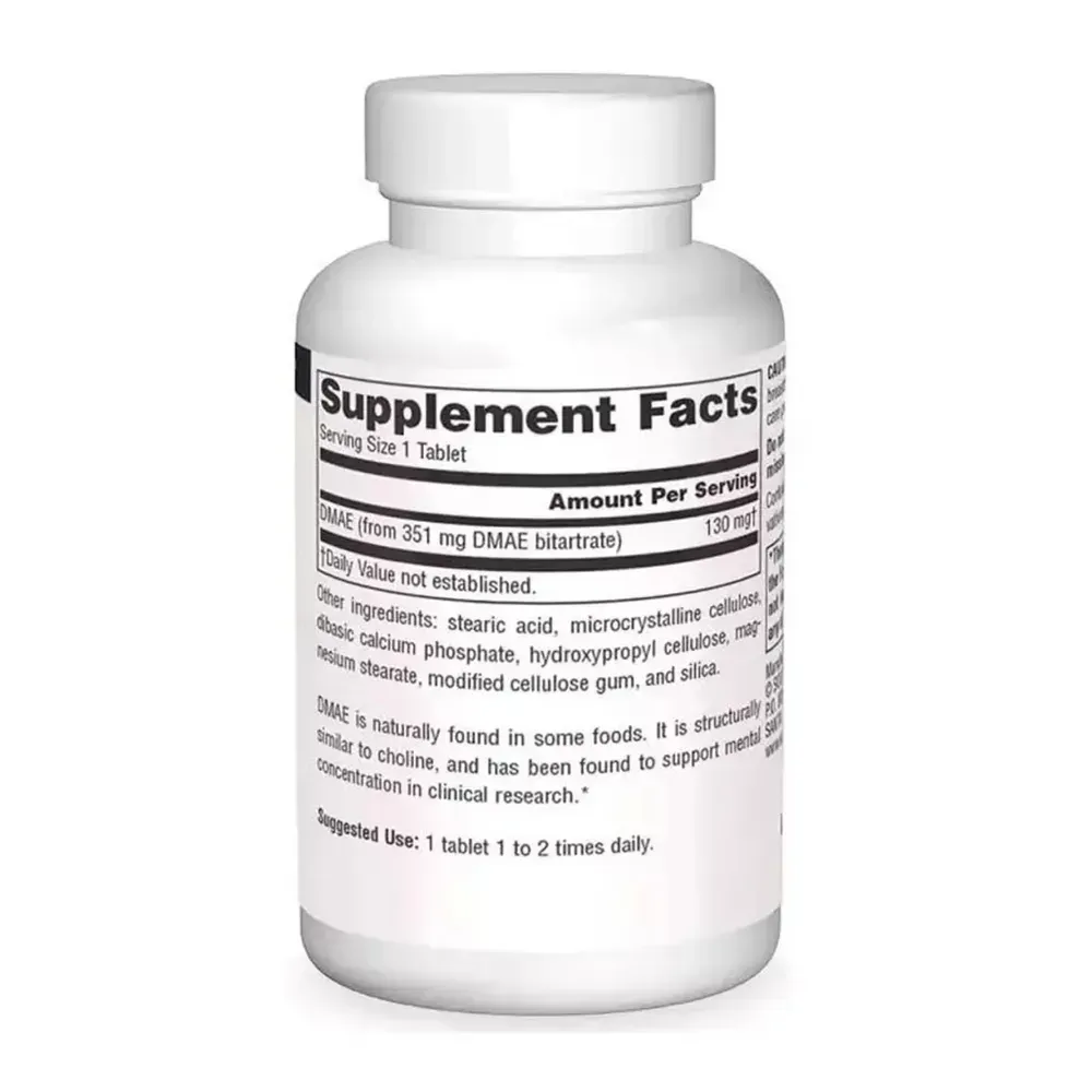 DMAE 351mg - 50 tabs