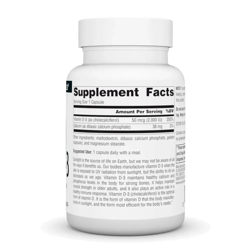 Vitamin D-3 2000 IU - 100 caps