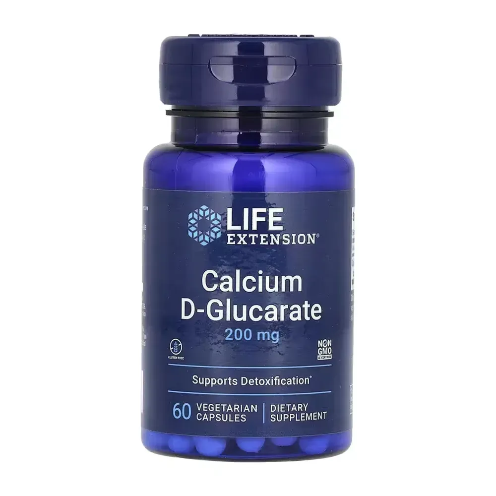 Calcium D-Glucarate 200mg - 60 vcaps
