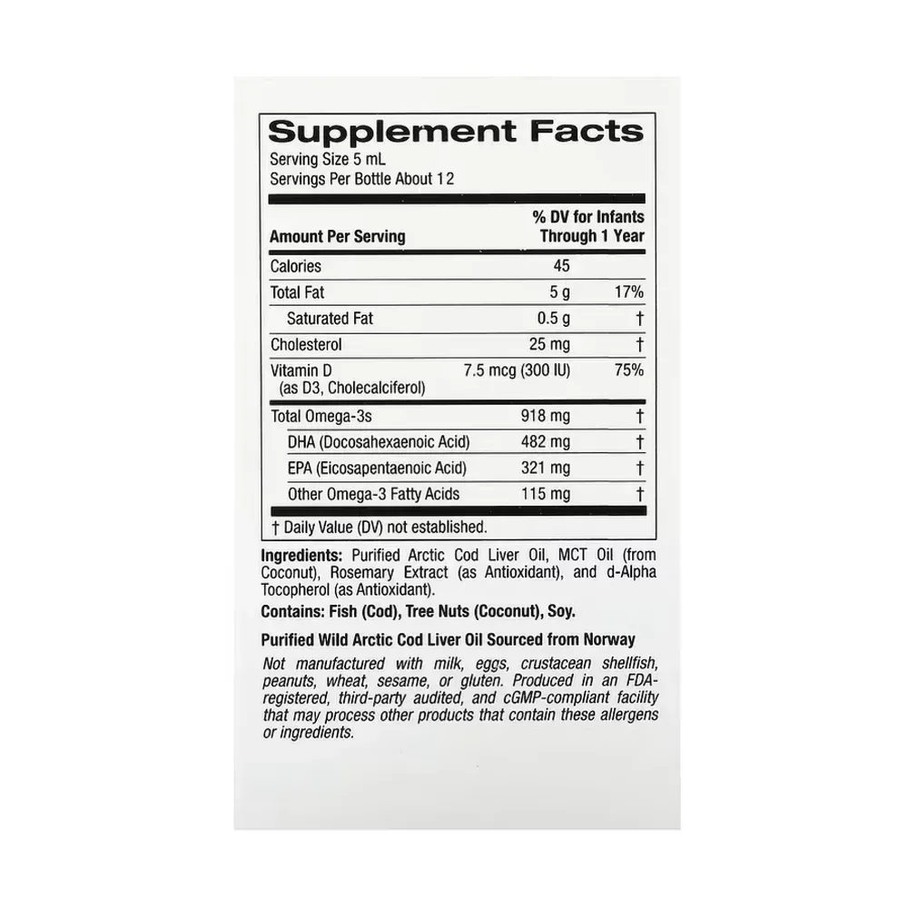 Liquid DHA for Babies - 59ml