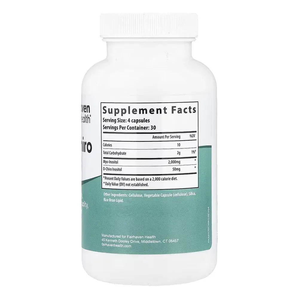 Myo + D-Chiro Inositol - 120 caps