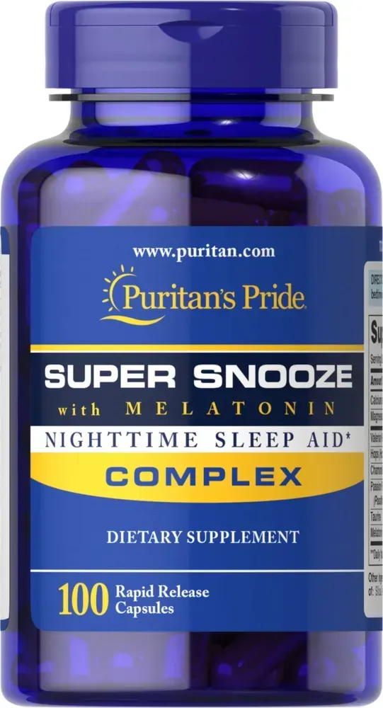 Super Snooze with Melatonin - 100 Capsules