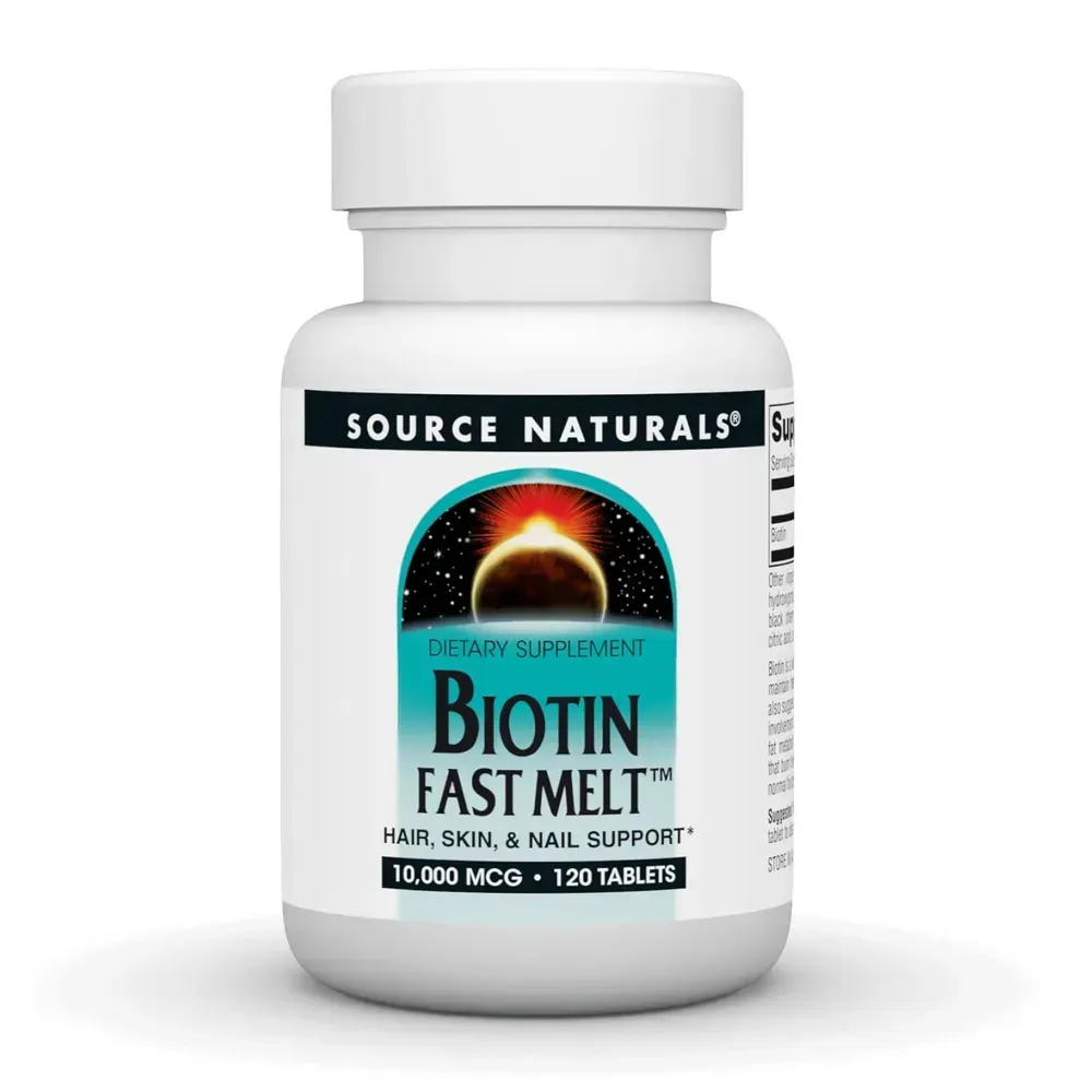 Biotin Fast Melt 10000 mcg - 120 tabs