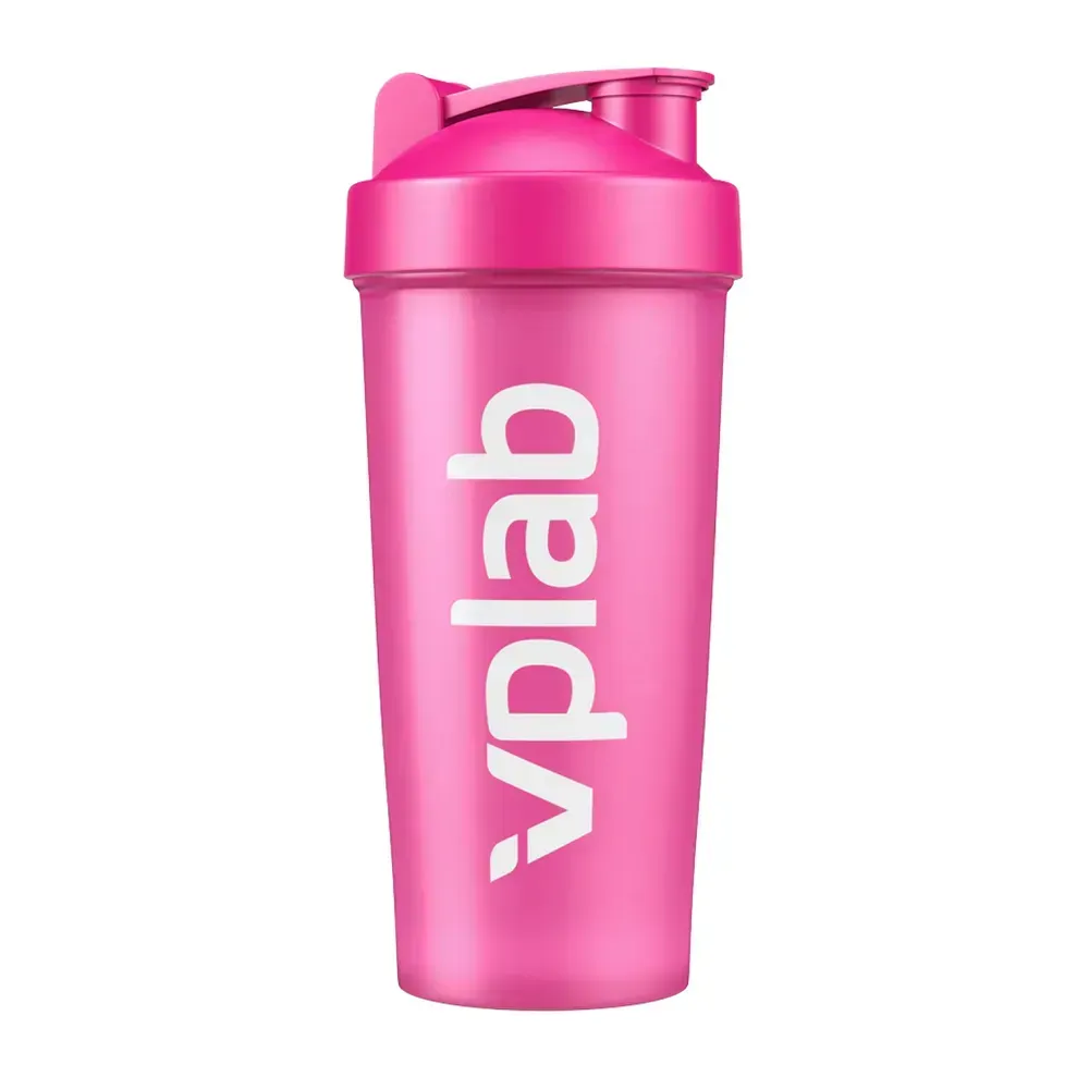 Shaker with blender ball - 700ml Pink