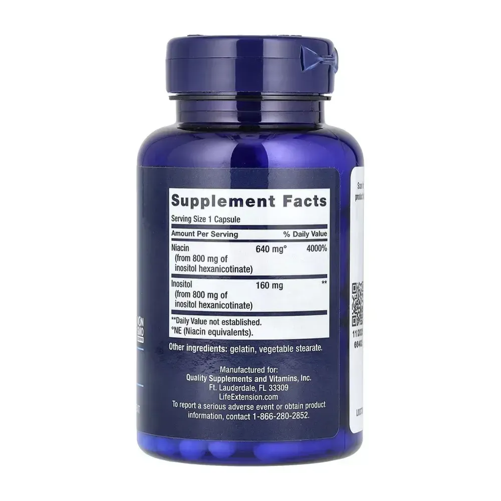No Flush Niacin 640 mg - 100 caps