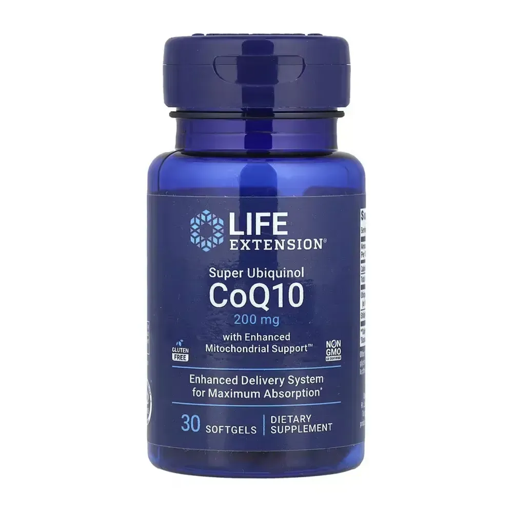 Super Ubiquinol CoQ10 with Enhanced Mitochondrial Support™ 200 mg - 30 softgels
