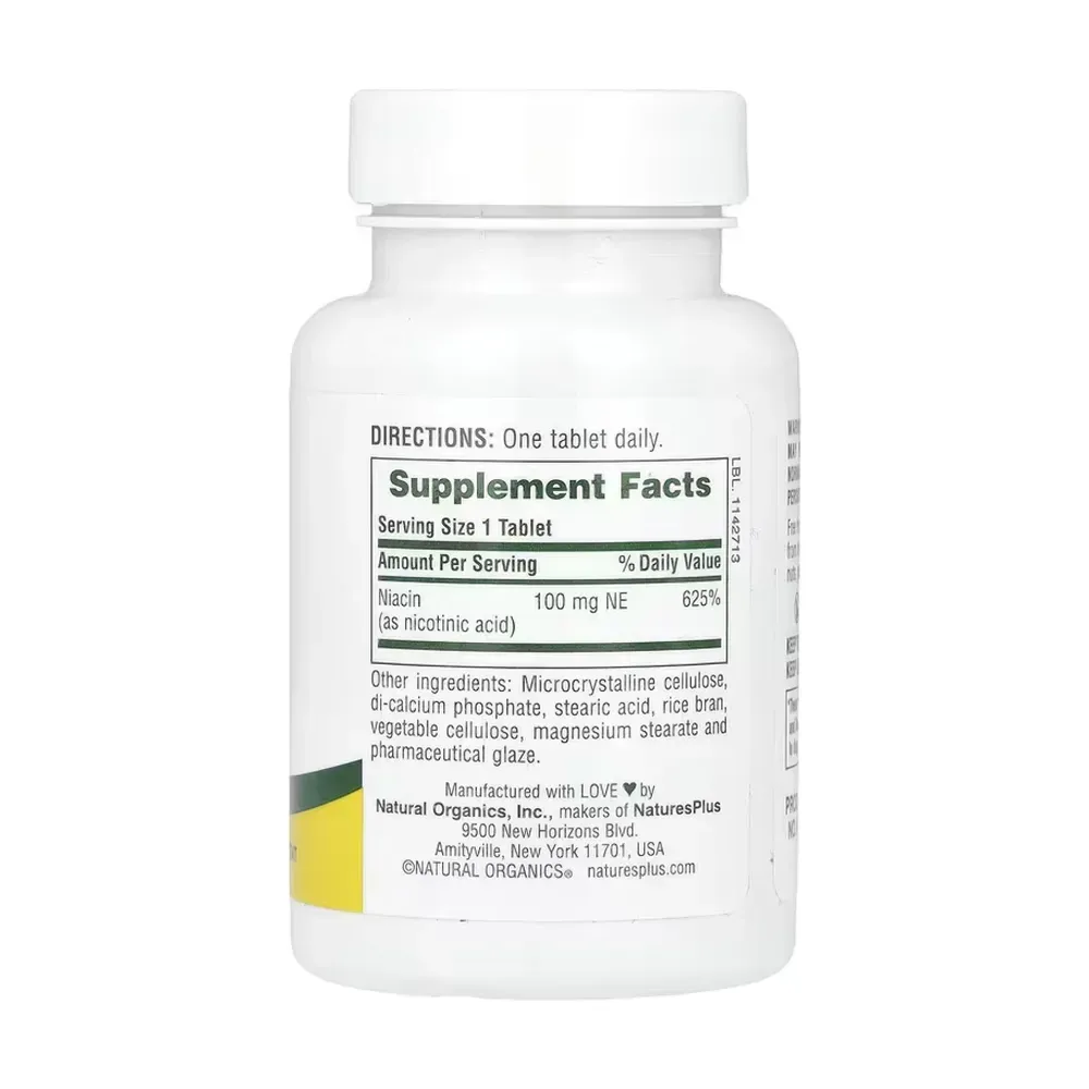 Niacin 100mg - 90 tabs
