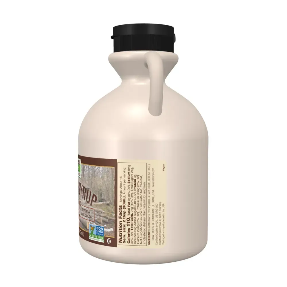 Maple Syrup Organic Grade A Dark Color - 473 ml