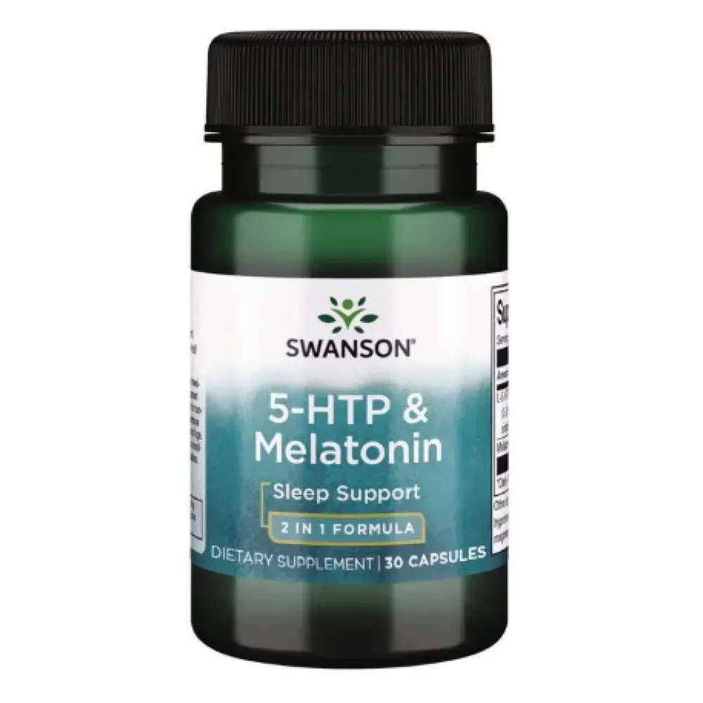 Ultra 5-HTP Melatonin - 30 veg caps