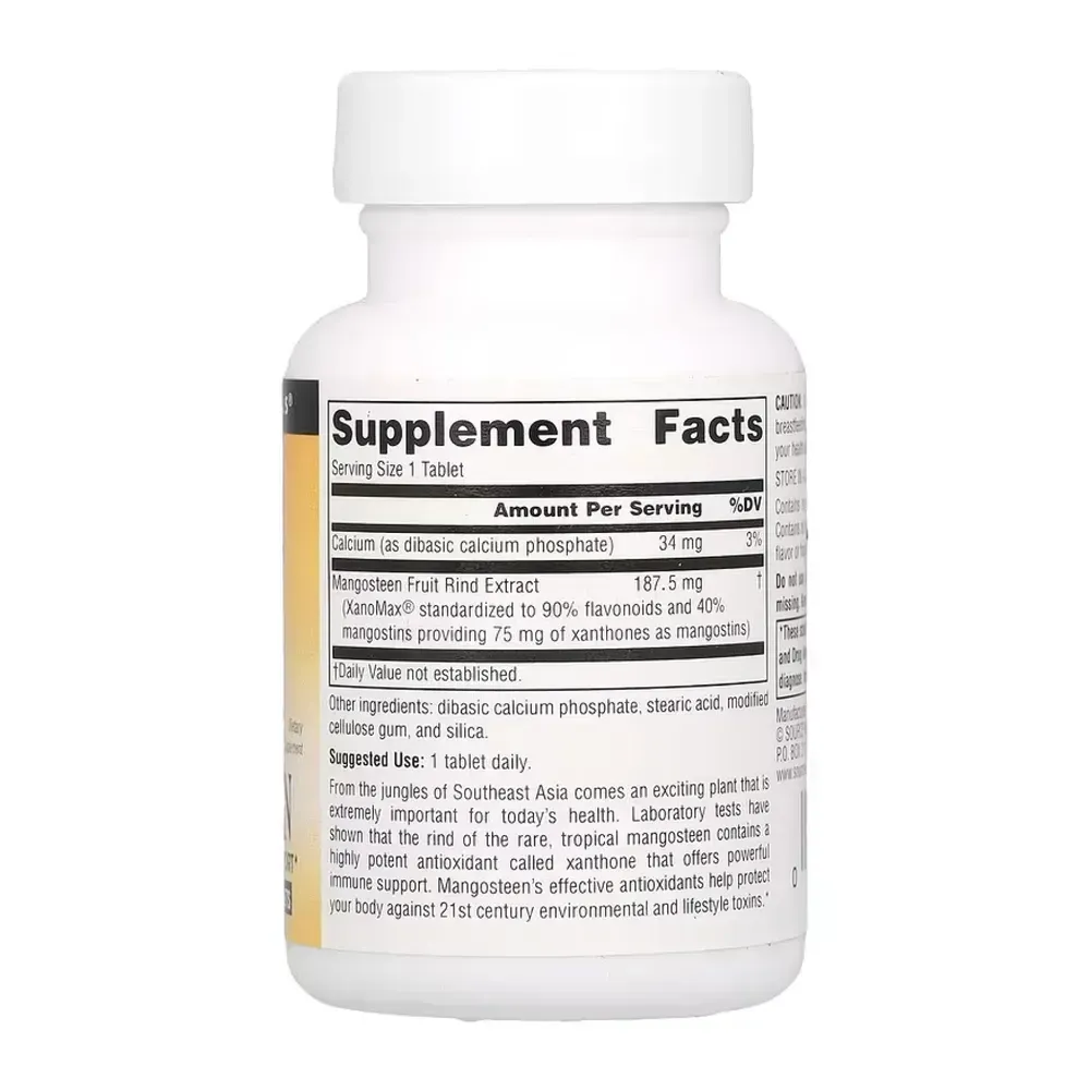 Mangosteen 75mg - 60 tabs