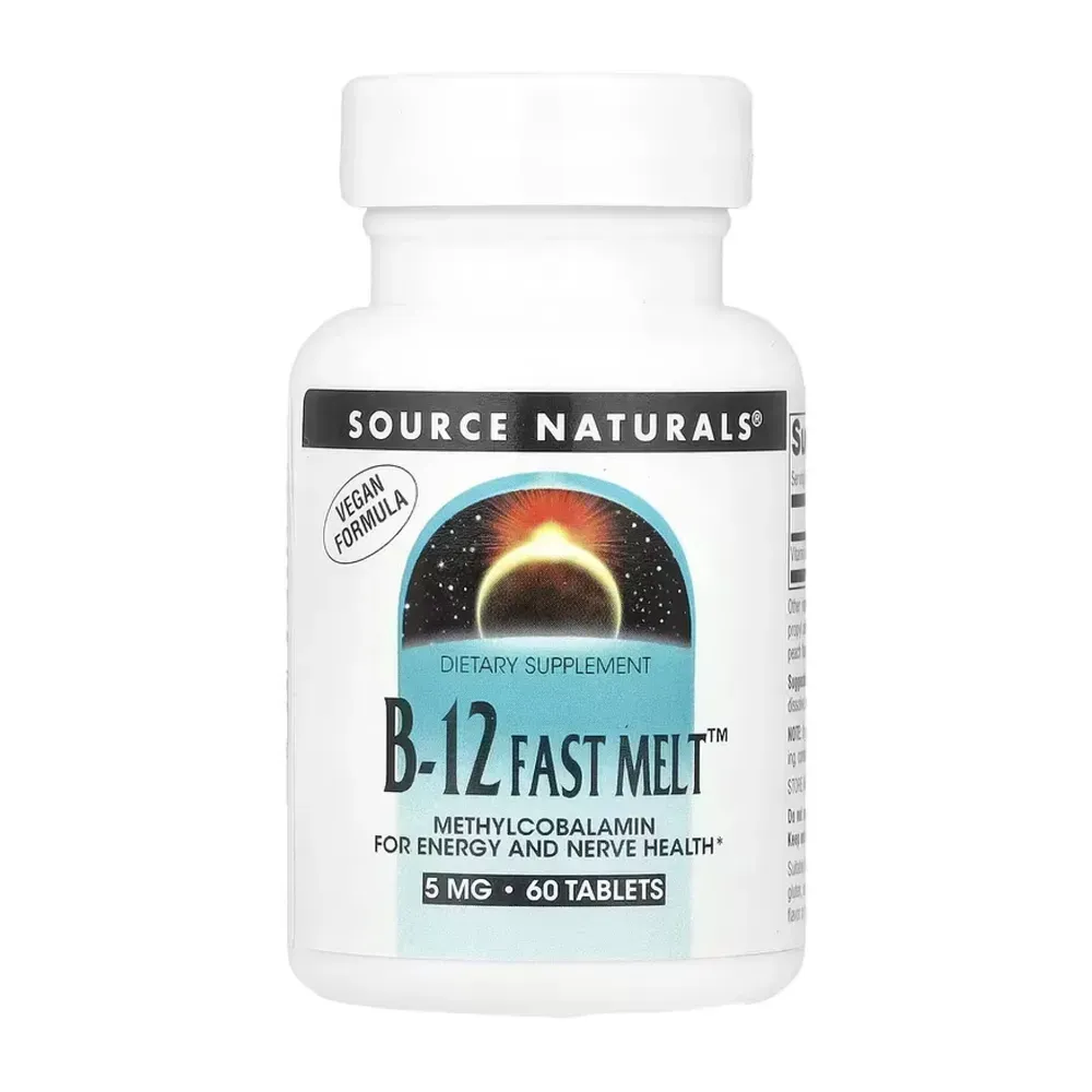 Vitamin B-12 5mg - 60 tabs