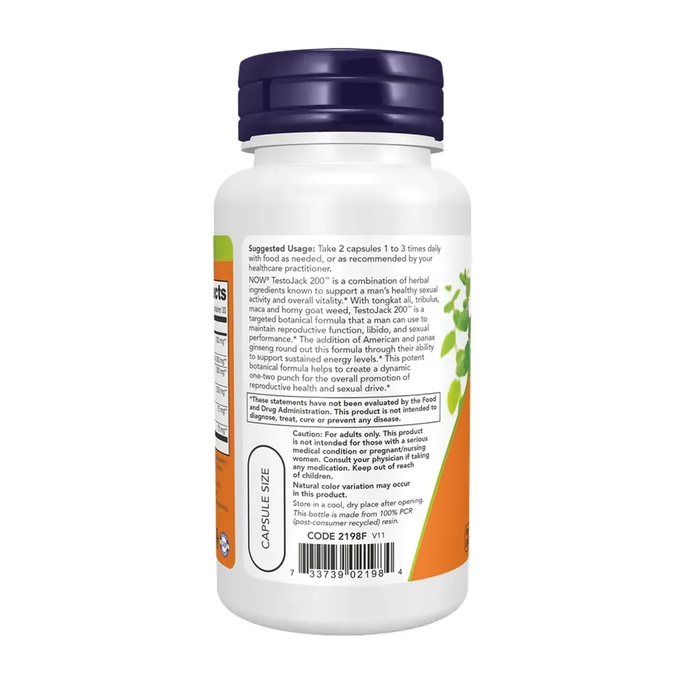 TestoJack 200™ - 60 vcaps