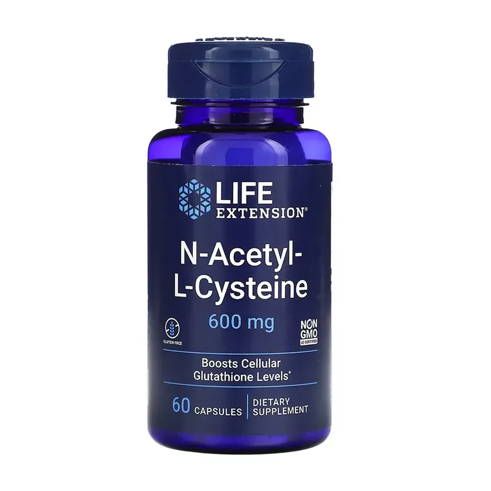 N-Acetyl-L-Cysteine (NAC) 600mg - 60 caps