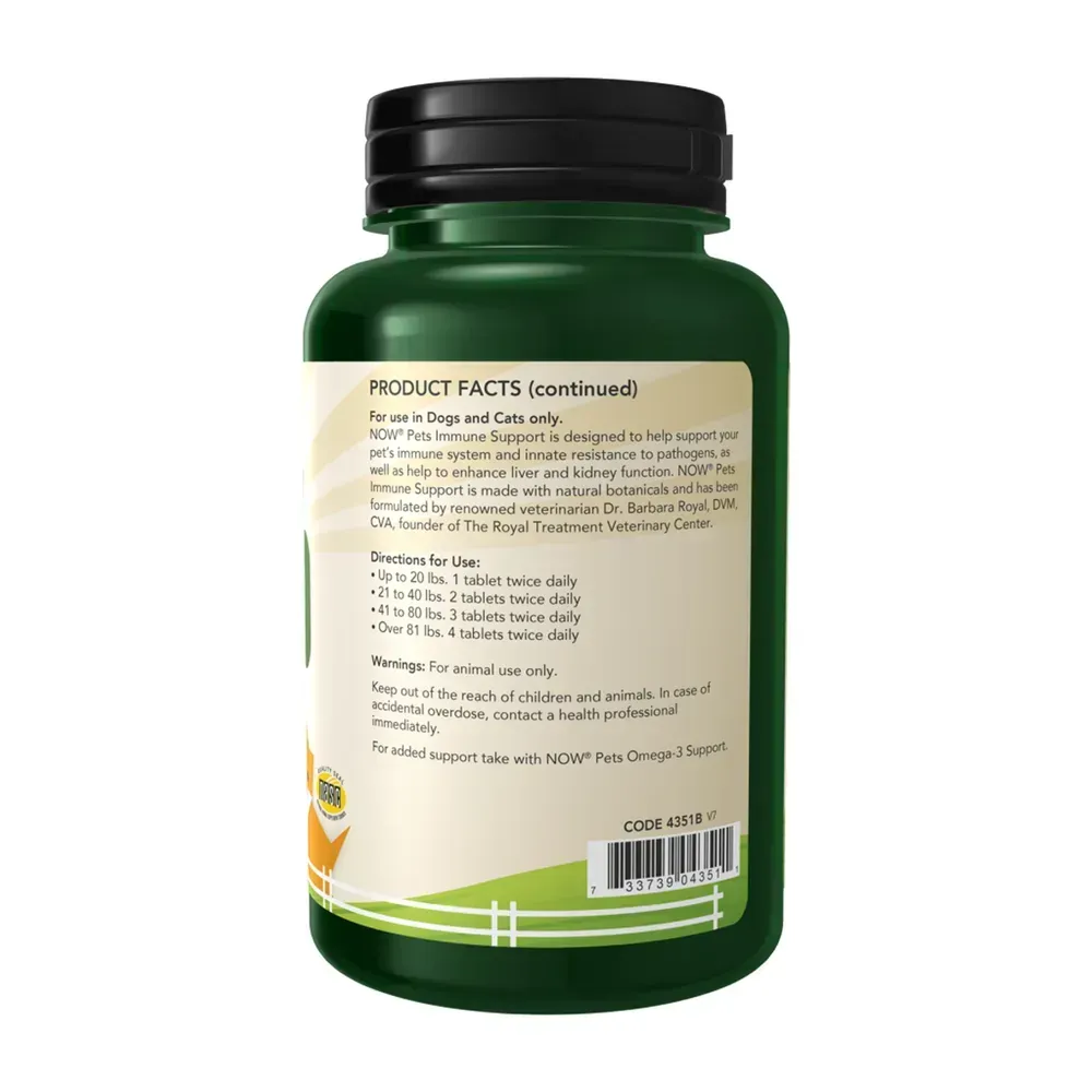 Immune Support Chewable for Dogs & Cats - 90 tabs