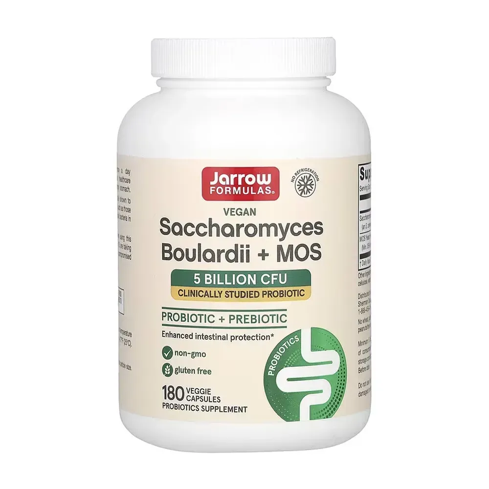 Saccharomyces Boulardii + MOS - 180 vcaps