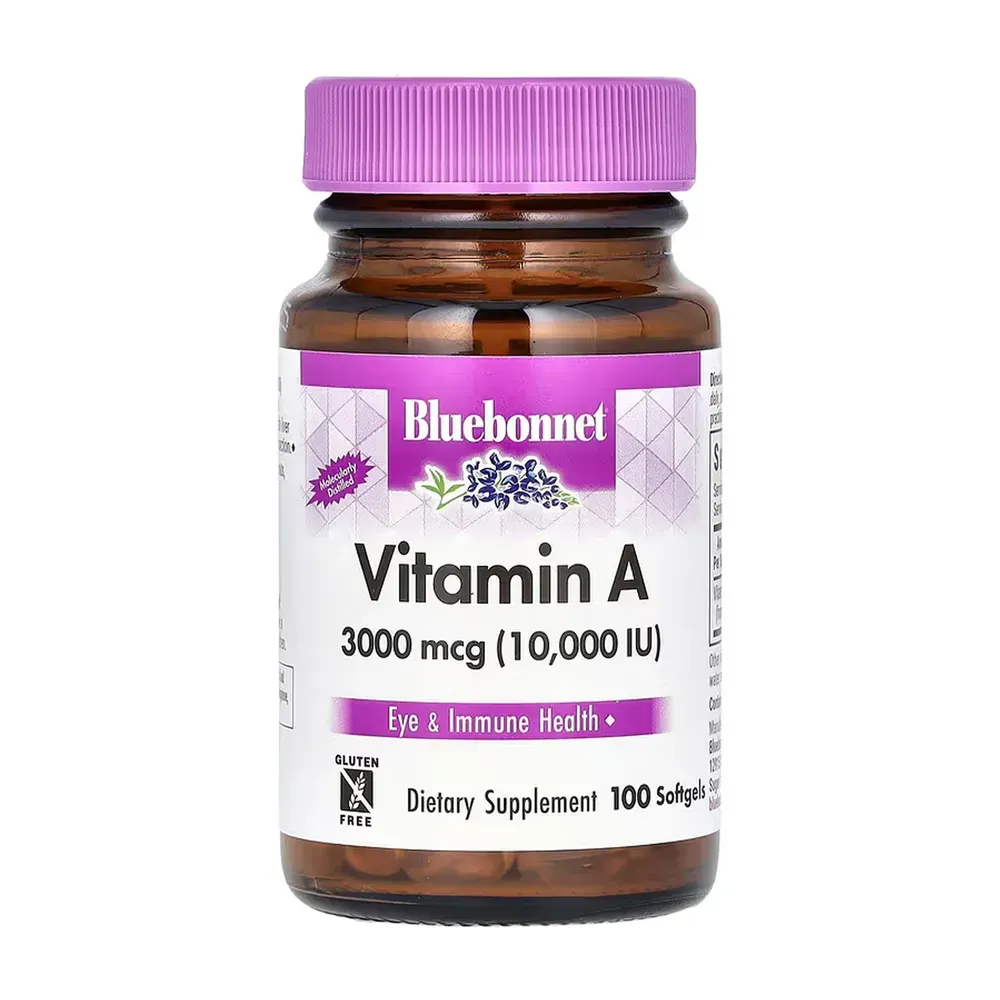 Vitamin A 3000 mcg (10,000 IU) - 100 Softgels