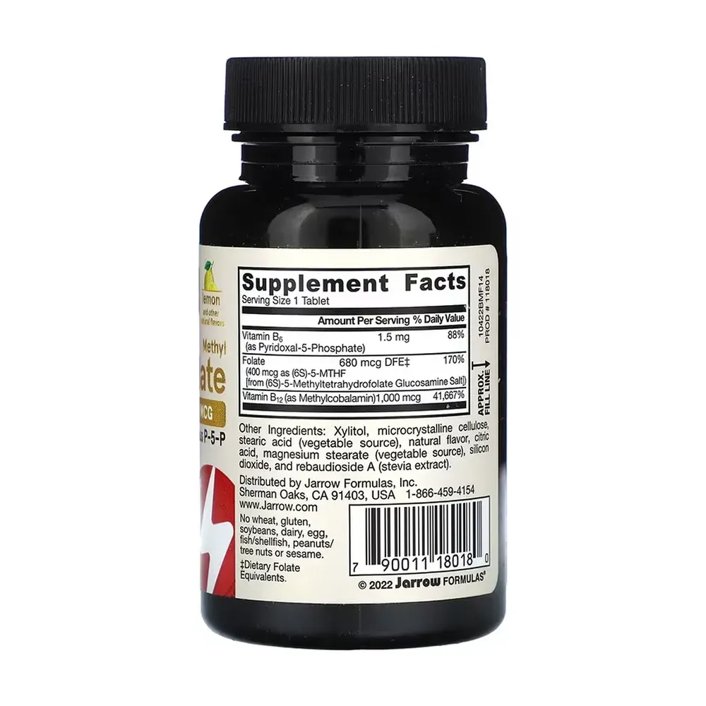 Methyl B-12 & Methyl Folate - 100 tabs