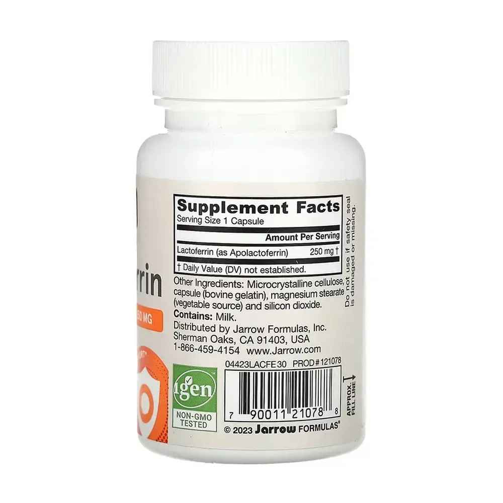 Lactoferrin 250mg - 30 vcaps