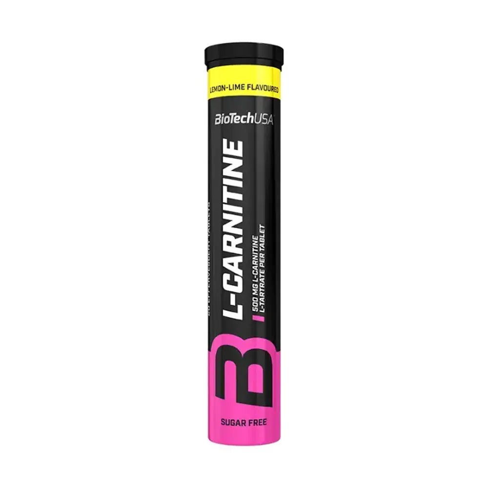 Effervescent L-Carnitine 500mg - 20 tabs Lemon-lime