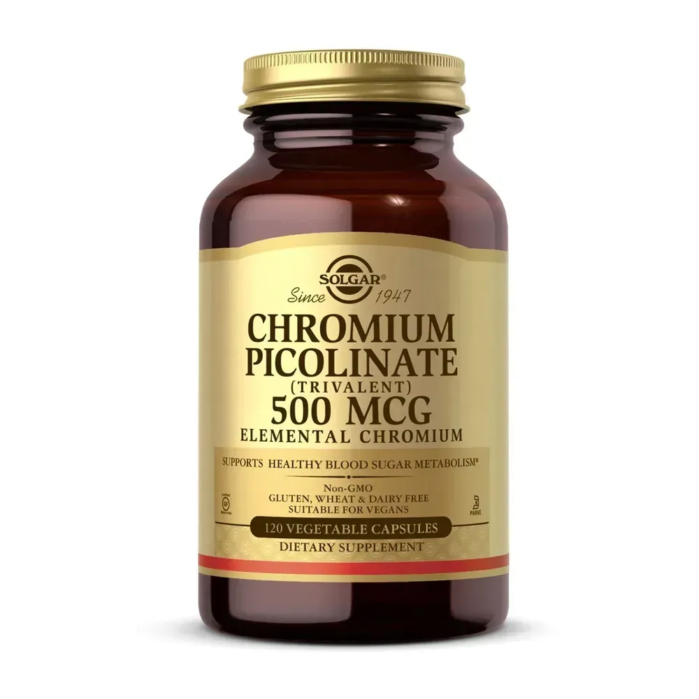 Chromium Picolinate 500mcg - 120 vcaps