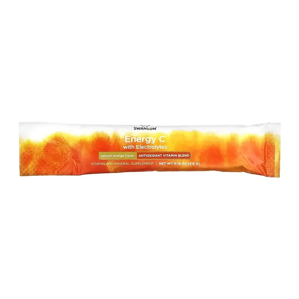 Swanson Energy C with Electrolytes - 30 packs Orange, Апельсин, фото 3