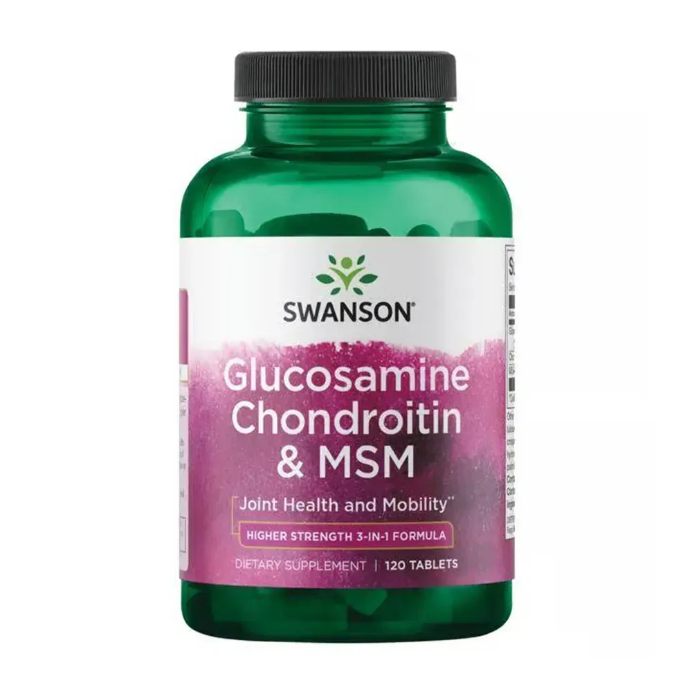 Glucosamine Chondroitin & Msm - Higher Strength - 120 tabs