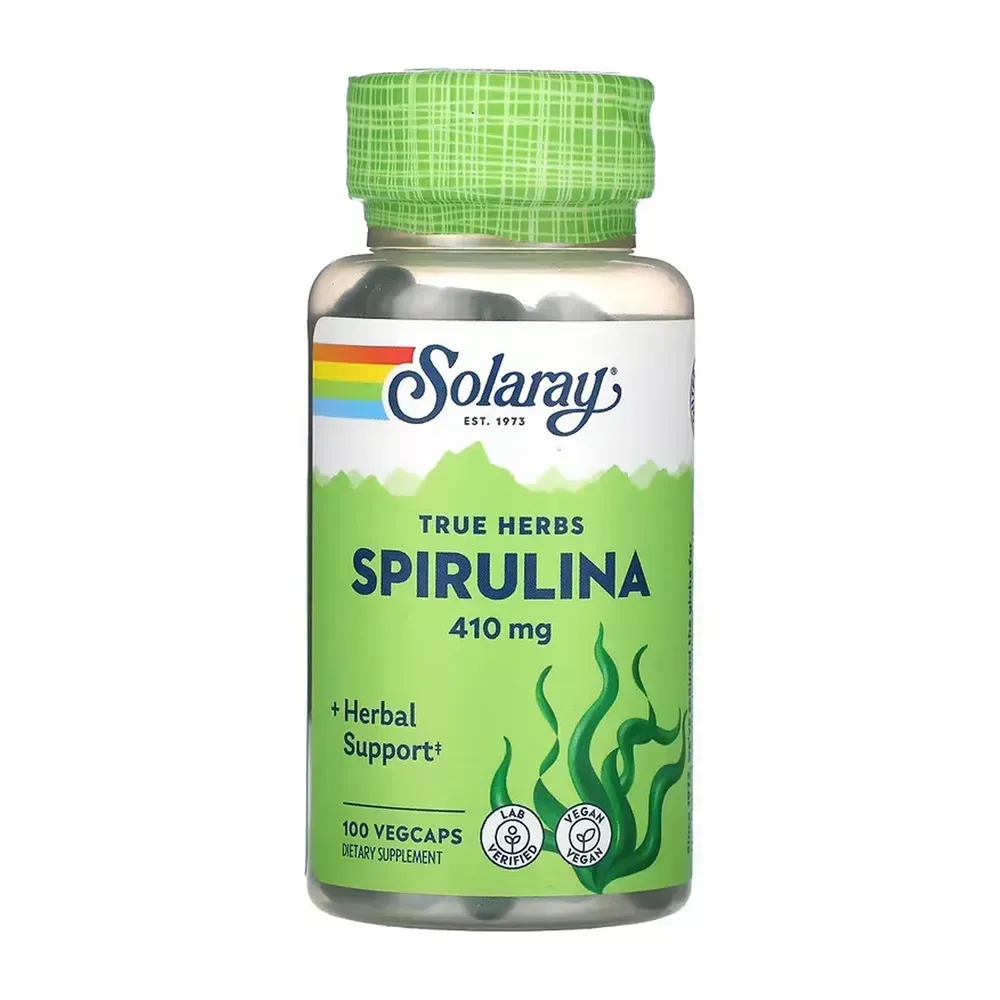 Spirulina Algae 410mg - 100 vcaps