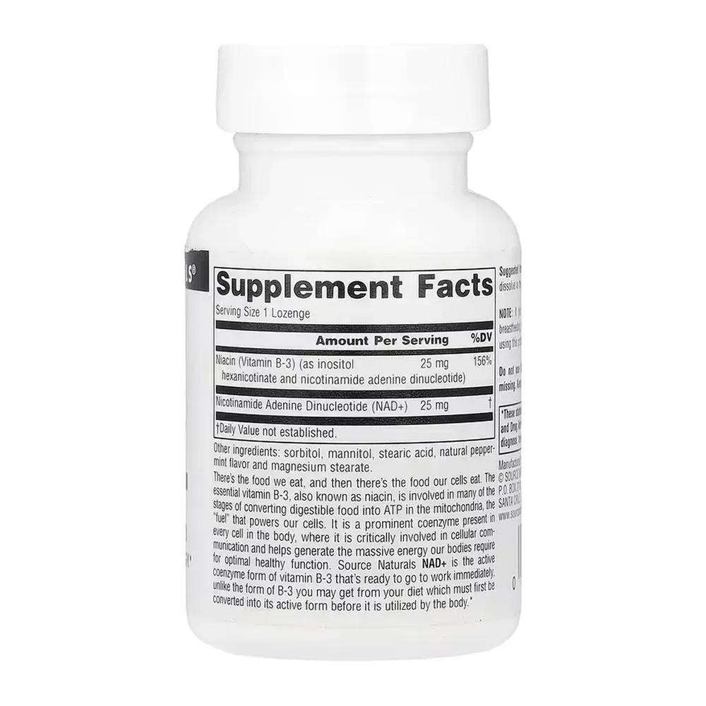 NAD+ Coenzymated™ B-3 - 30 Lozenges