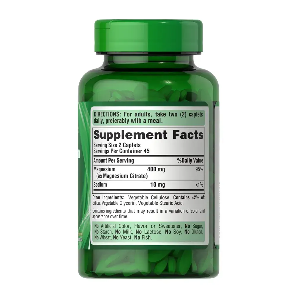 Magnesium Citrate 400mg - 90 caps