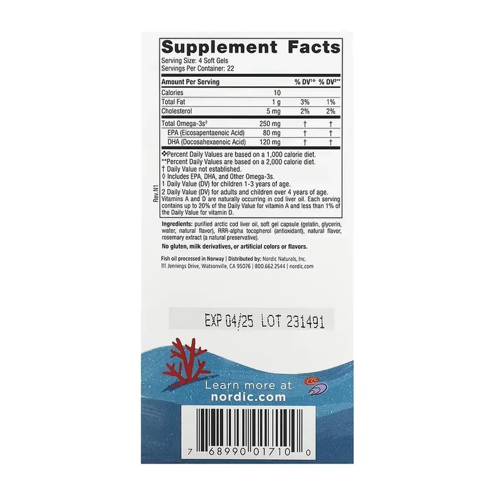 Children's DHA - 90 mini softgels