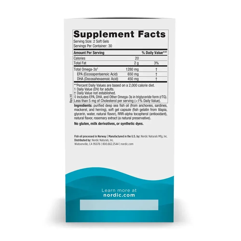 Ultimate Omega Fish Gels - 60 softgels