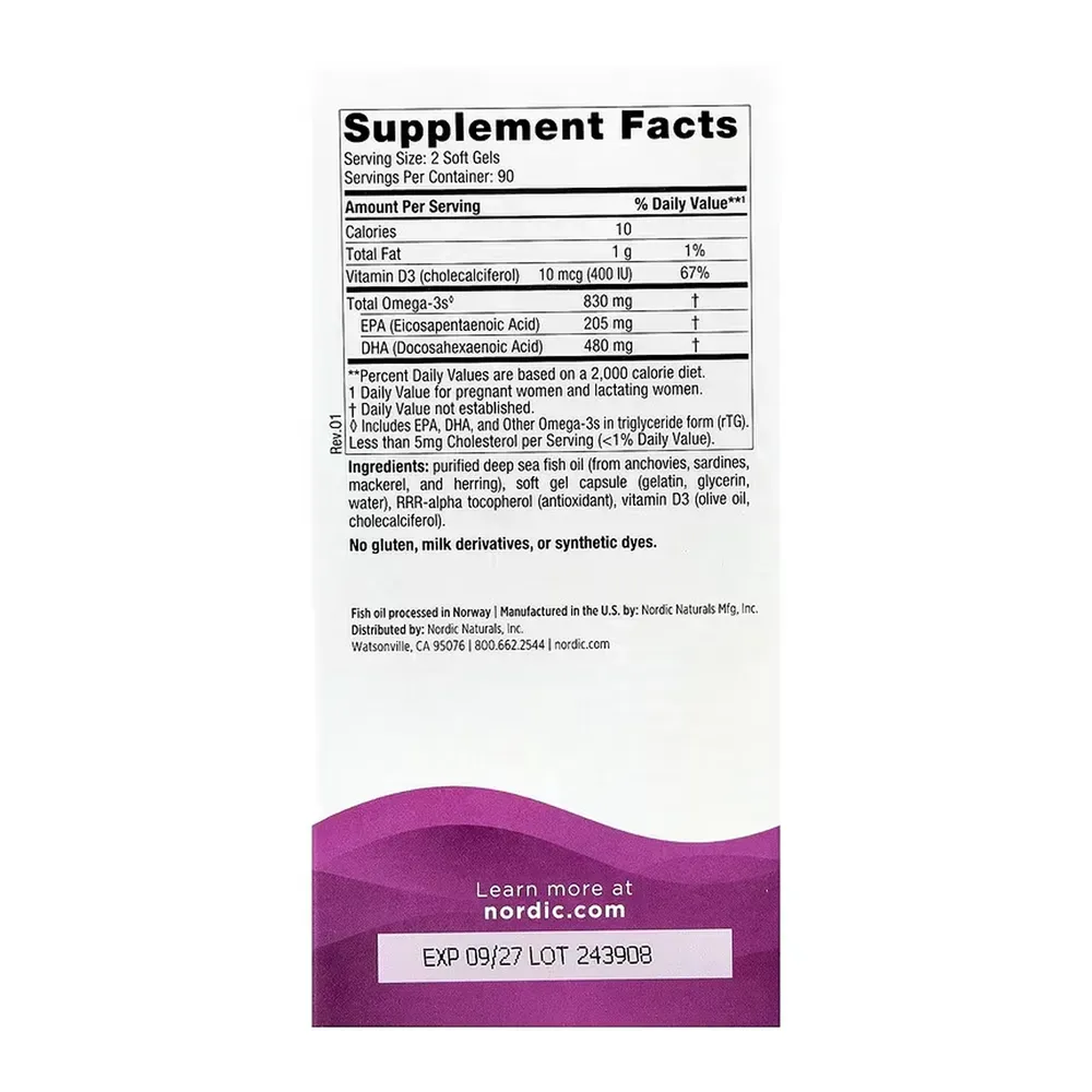 Prenatal DHA - 180 softgels
