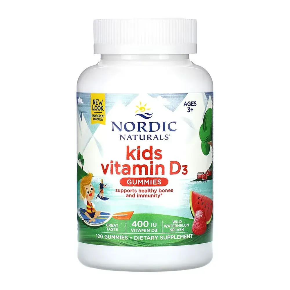 Nordic Naturals Vitamin D3 Gummies Kids - 120 gummies
