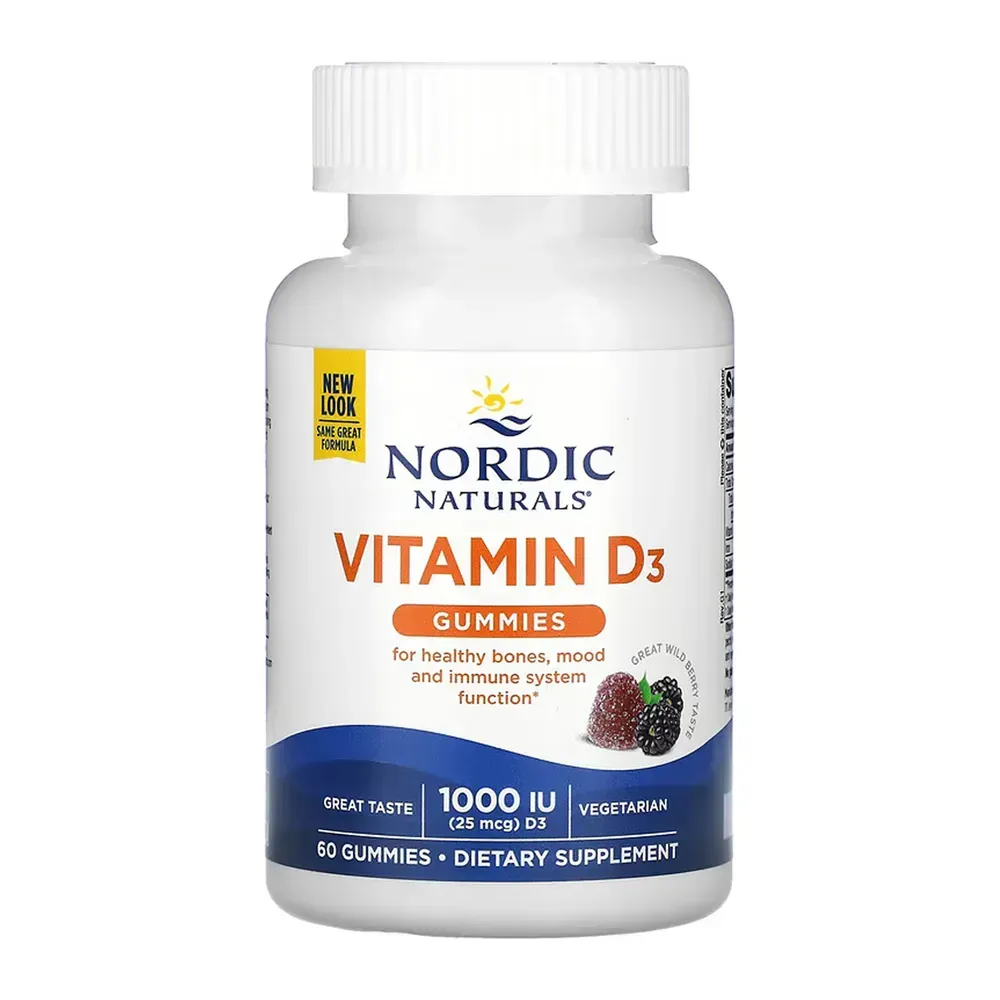 Nordic Naturals Vitamin D3 - 60 gummies
