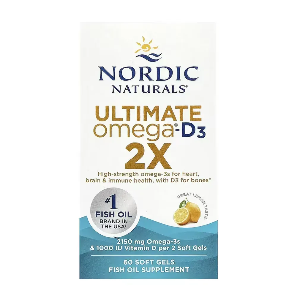 Ultimate Omega 2X D3 - 60 softgels