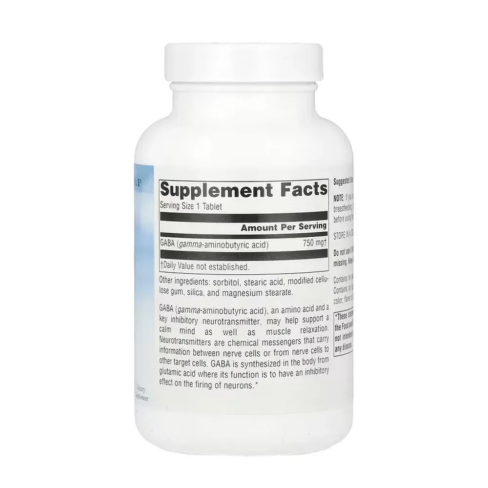 Serene Science® GABA 750 mg - 90 tabs