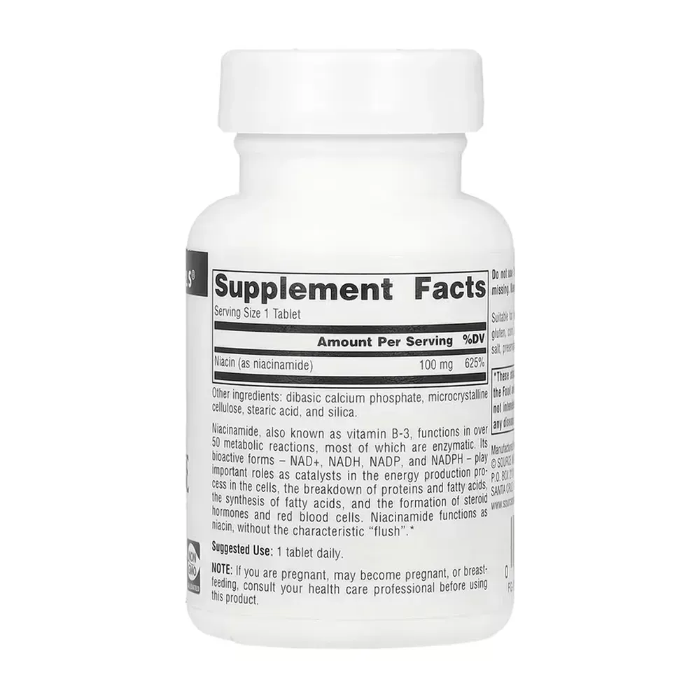 Niacinamide B-3 100 mg - 100 tabs