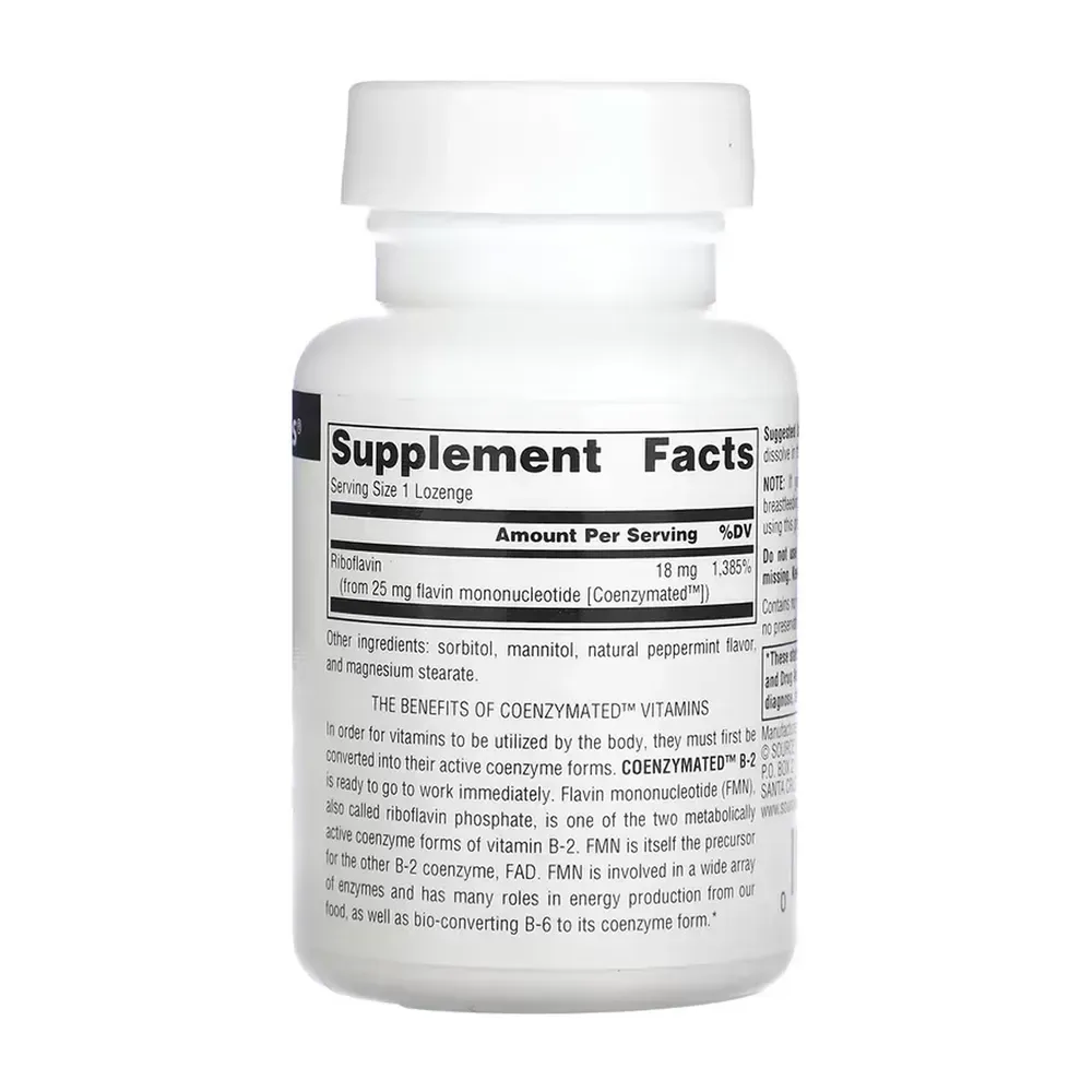 Coenzymated™ B-2 25 mg Peppermint - 60 lozenges