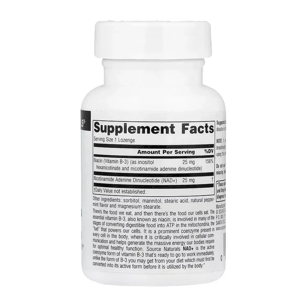 Coenzymated™ B-3 25 mg Peppermint - 60 lozenges