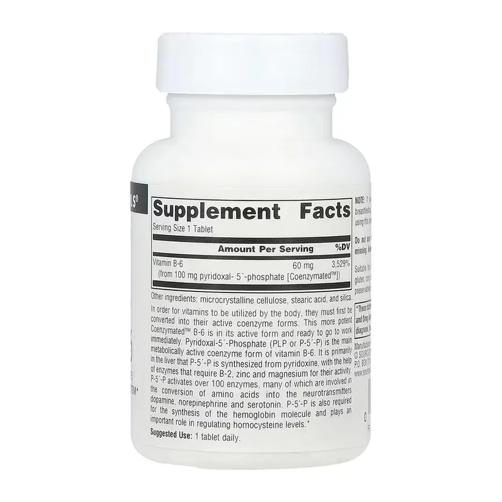 Coenzymated™ Vitamin B-6 100 mg - 60 tabs