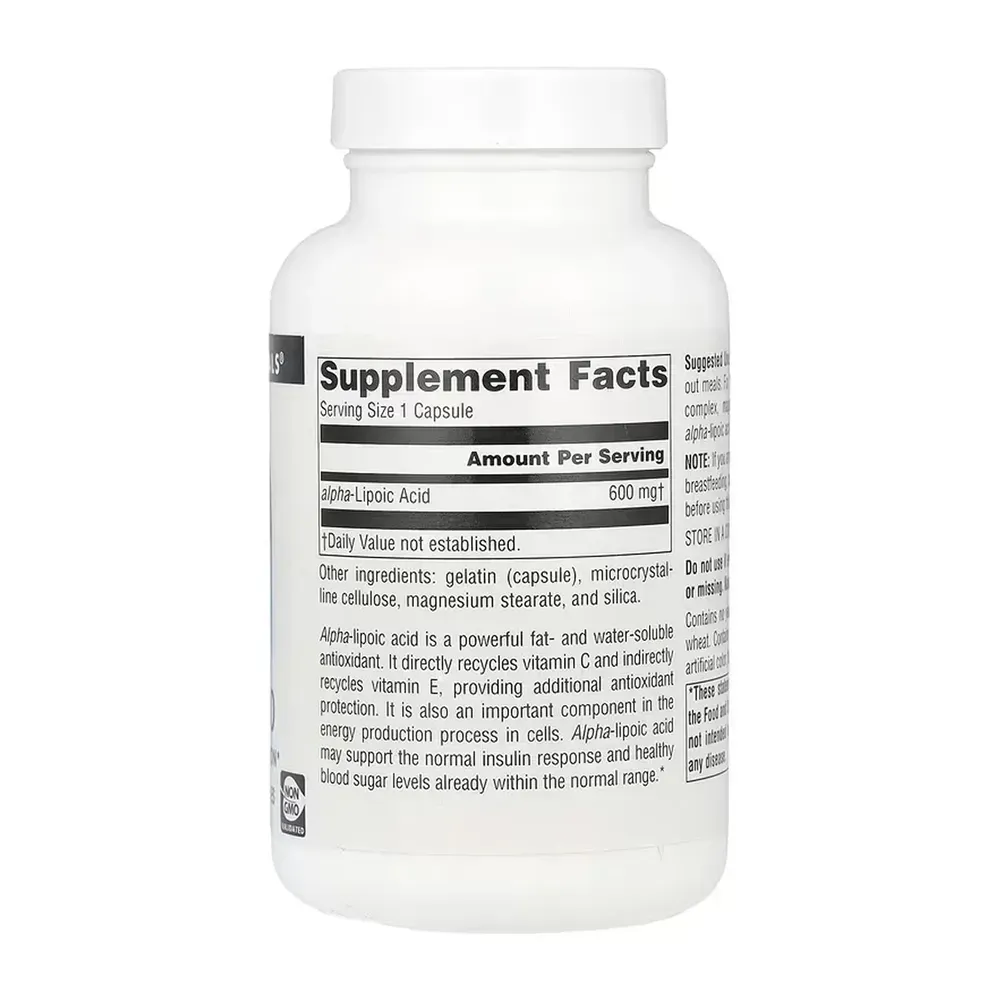 Alpha Lipoic Acid 600 mg - 120 caps