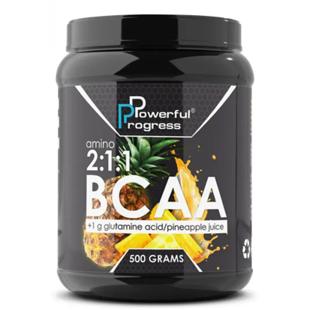 BCAA 2:1:1 + Glutamine - 500g Pineapple