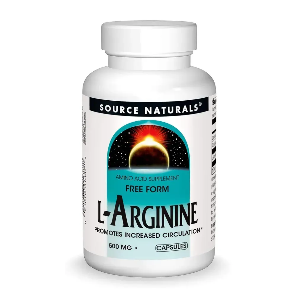 Аргінін L-Arginine, 500 мг, упаковка 50 таблеток