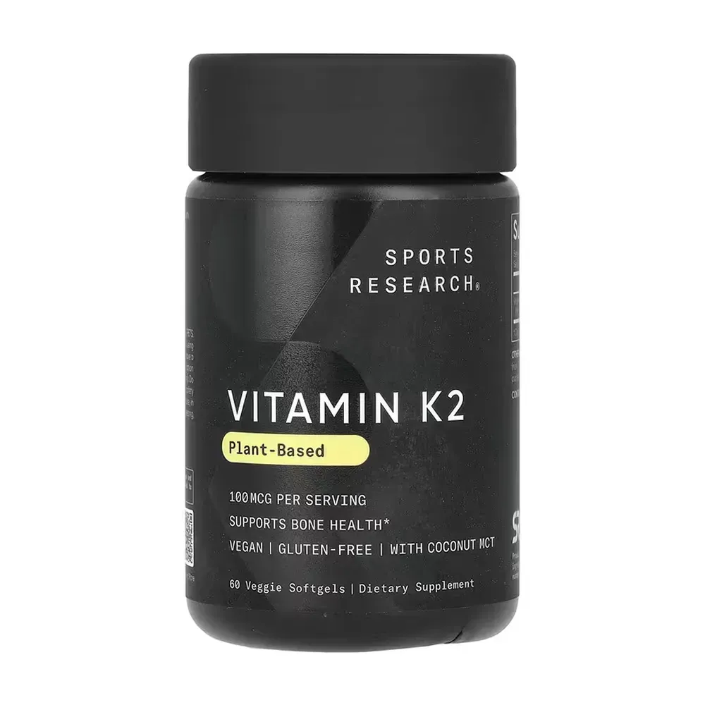 Vitamin K2 100mcg - 60 veggie softgels